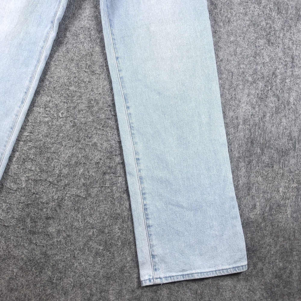 Hollister Dad Straight Jeans‎ Juniors 9 R Light Wash Ultra High Rise - Picture 5 of 16